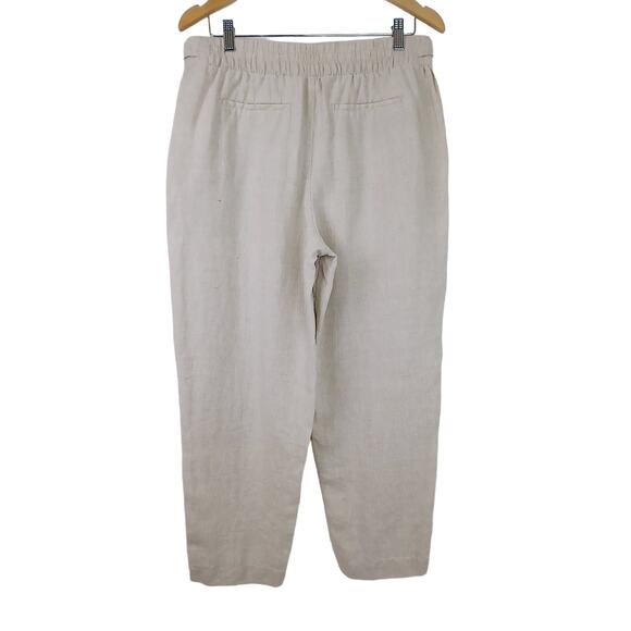 Athleta SZ 12 Voyager Linen Pant Color: Undyed - Picture 3 of 6